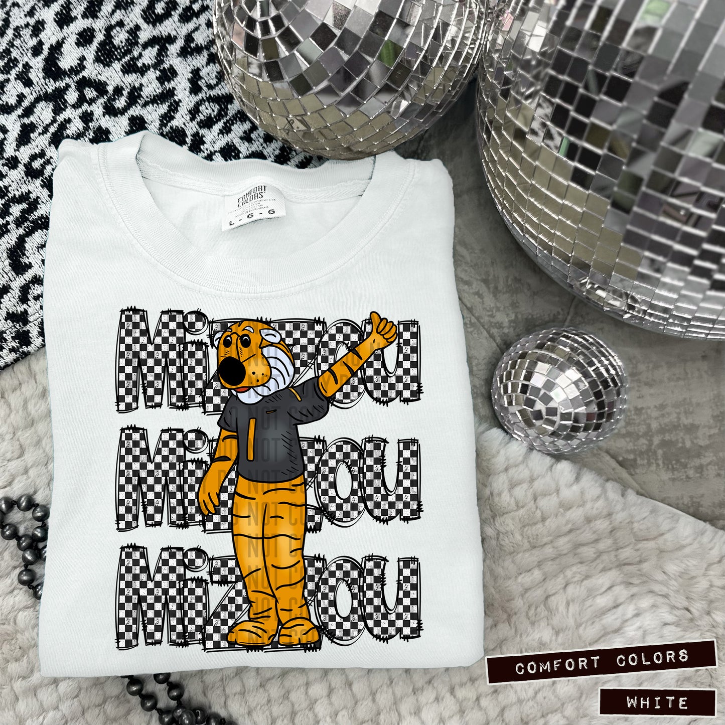 MISSOURI TIGERS CHECKERS
