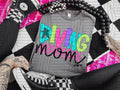 DIVING MOM COLORFUL STARS CHECKERS