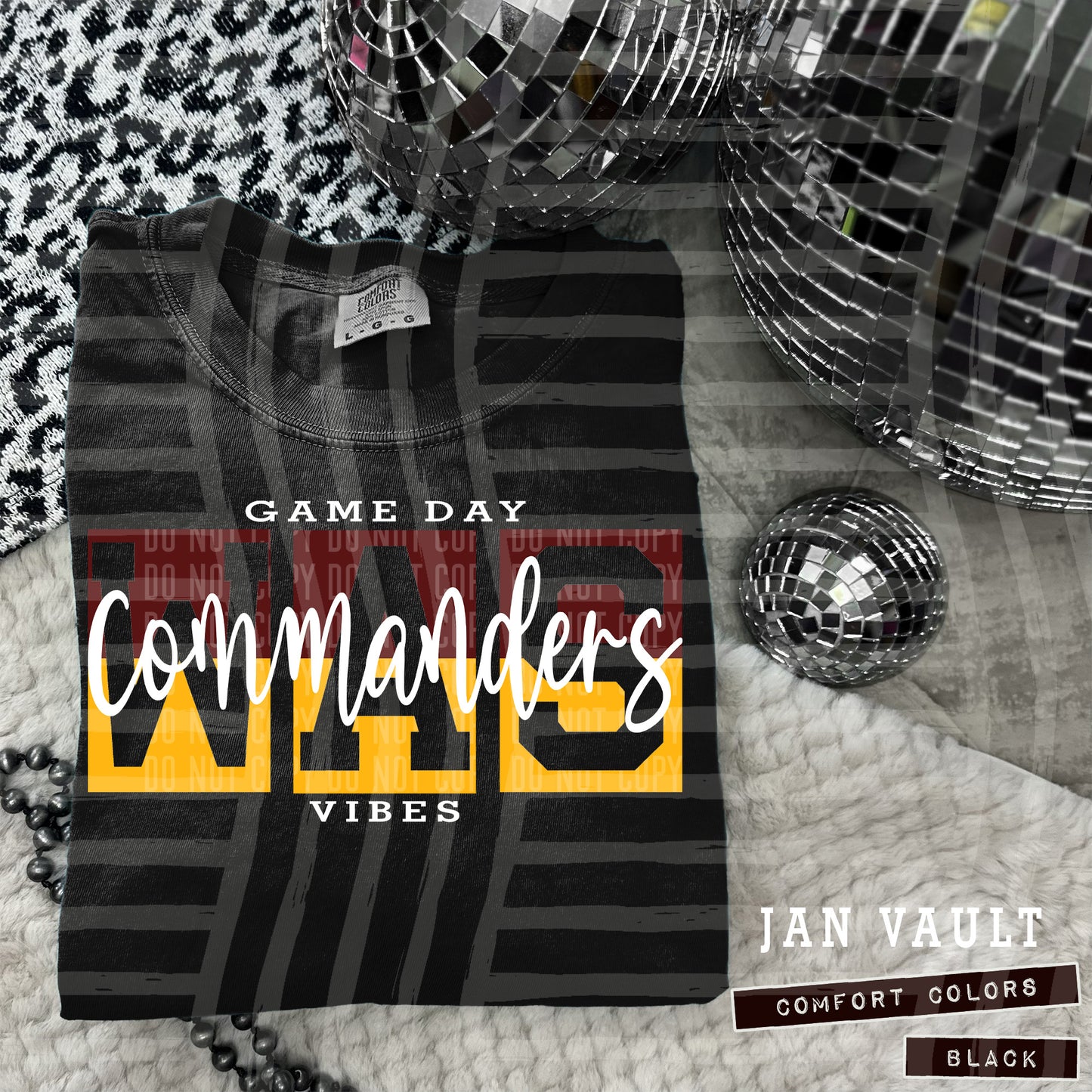 GAME DAY VIBES WASHINGTON COMMANDERS
