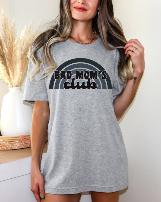 Bad Moms Club Grey Rainbow