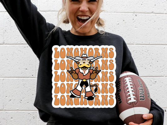 Longhorns-with mascot