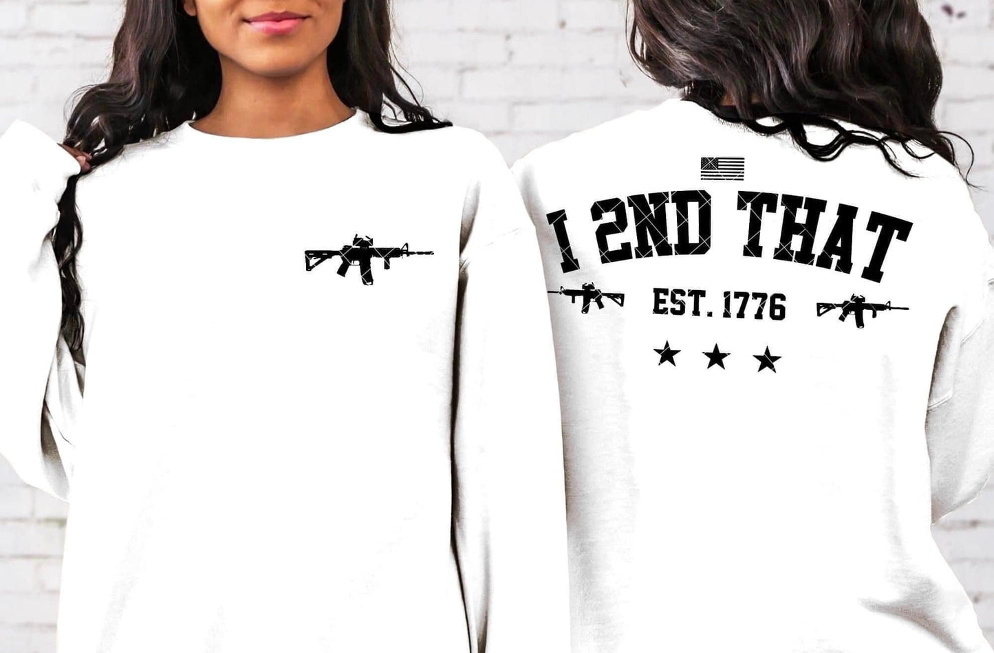 I second that - Black - BACK