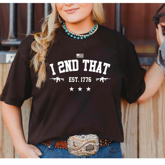 I second that - White