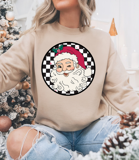 Santa Winking