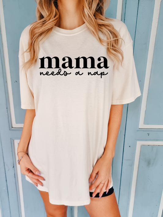 Mama needs a nap - black