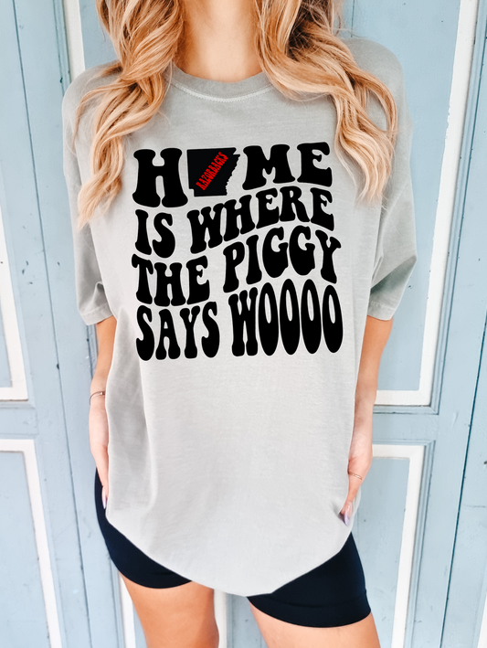 Home is where the piggy says wooooo