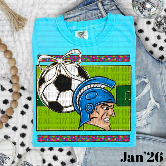 SOCCER TROJANS BLUE