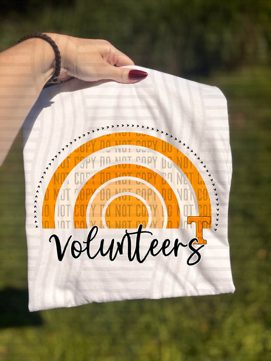 Retro Sunset Volunteers