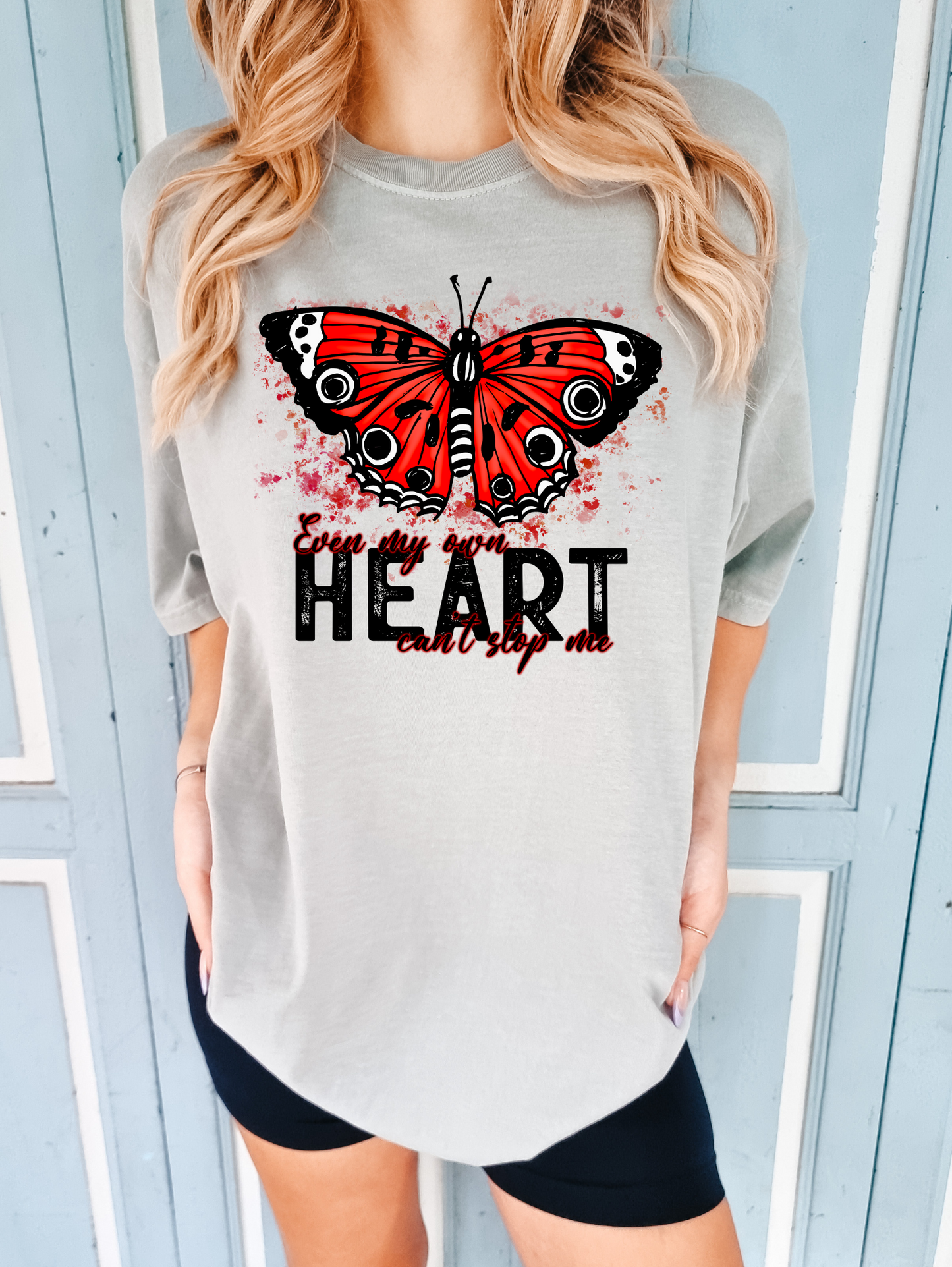 Even my own heart can't stop me
