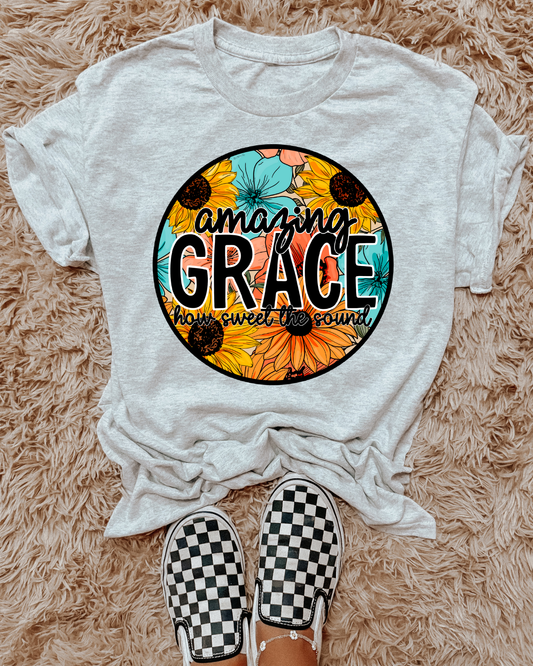 Amazing Grace How The Sweet The Sound Flowers