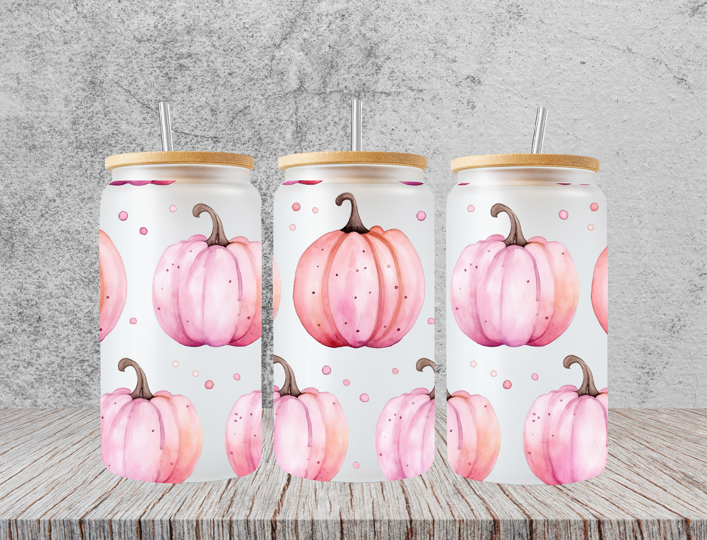 Pink pumpkins - UV Libby Wrap
