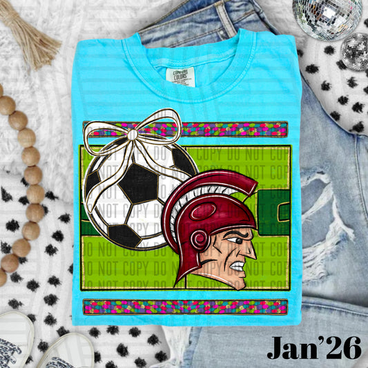 SOCCER TROJANS MAROON