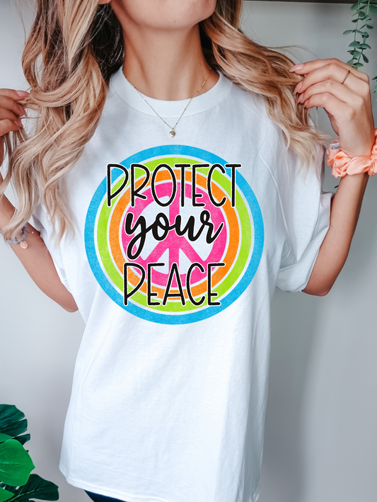 Protect Your Peace Peace Sign