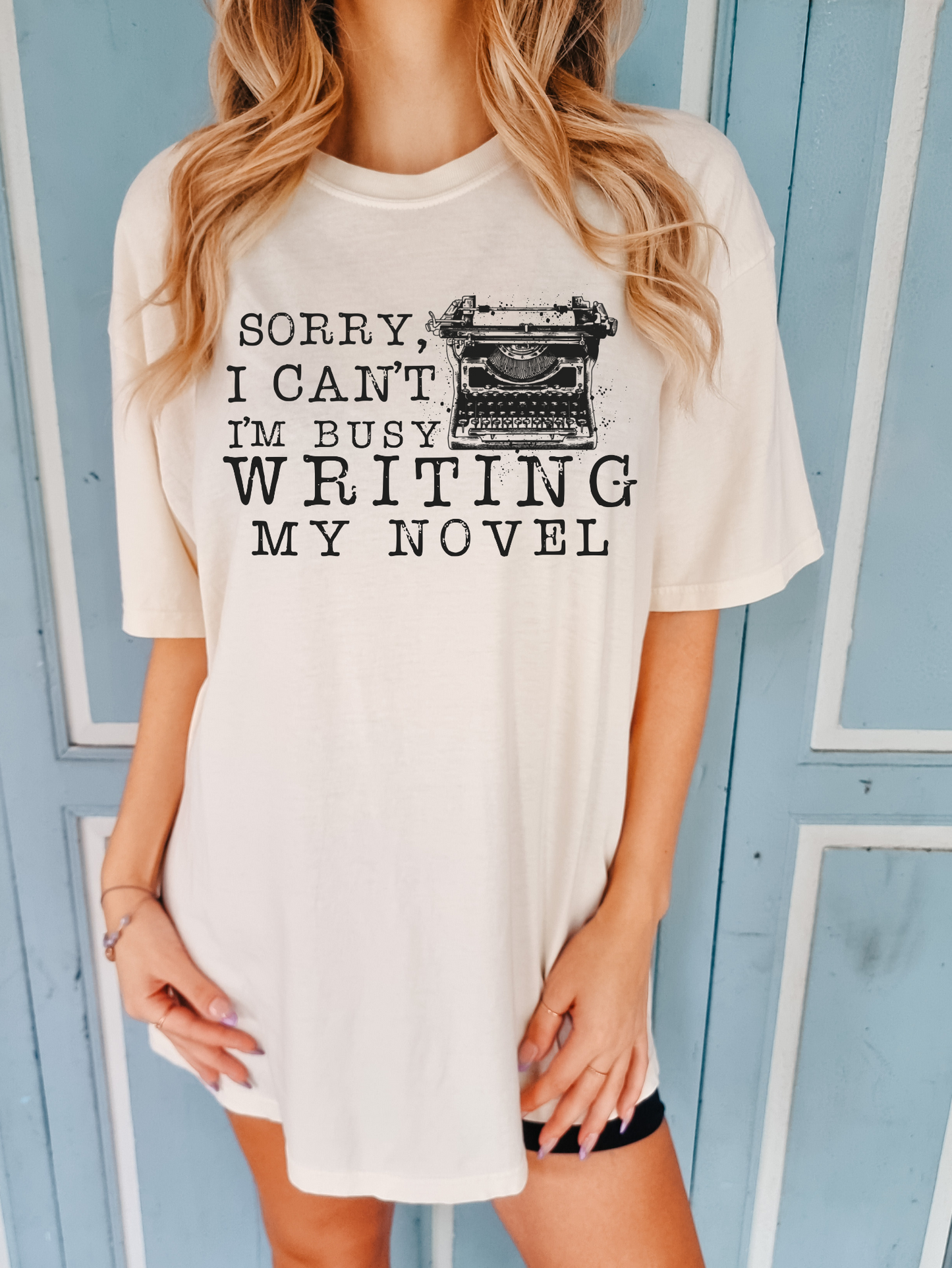 Sorry I can't I'm busy writing my novel