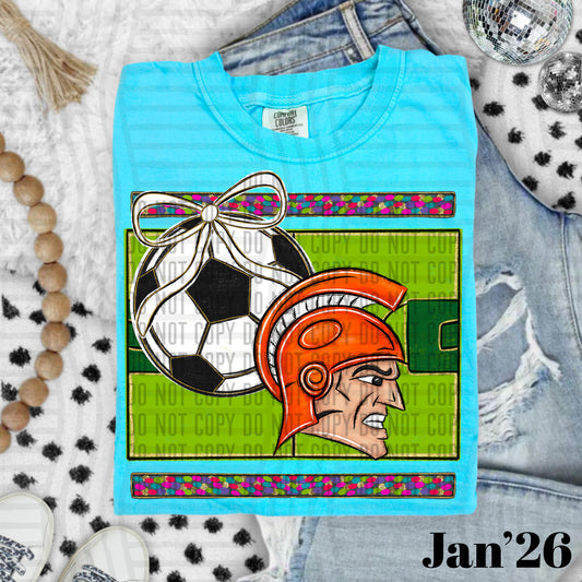 SOCCER TROJANS ORANGE