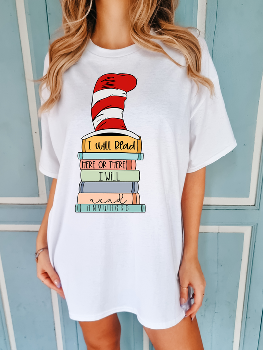 I will read here or there I will read anywhere