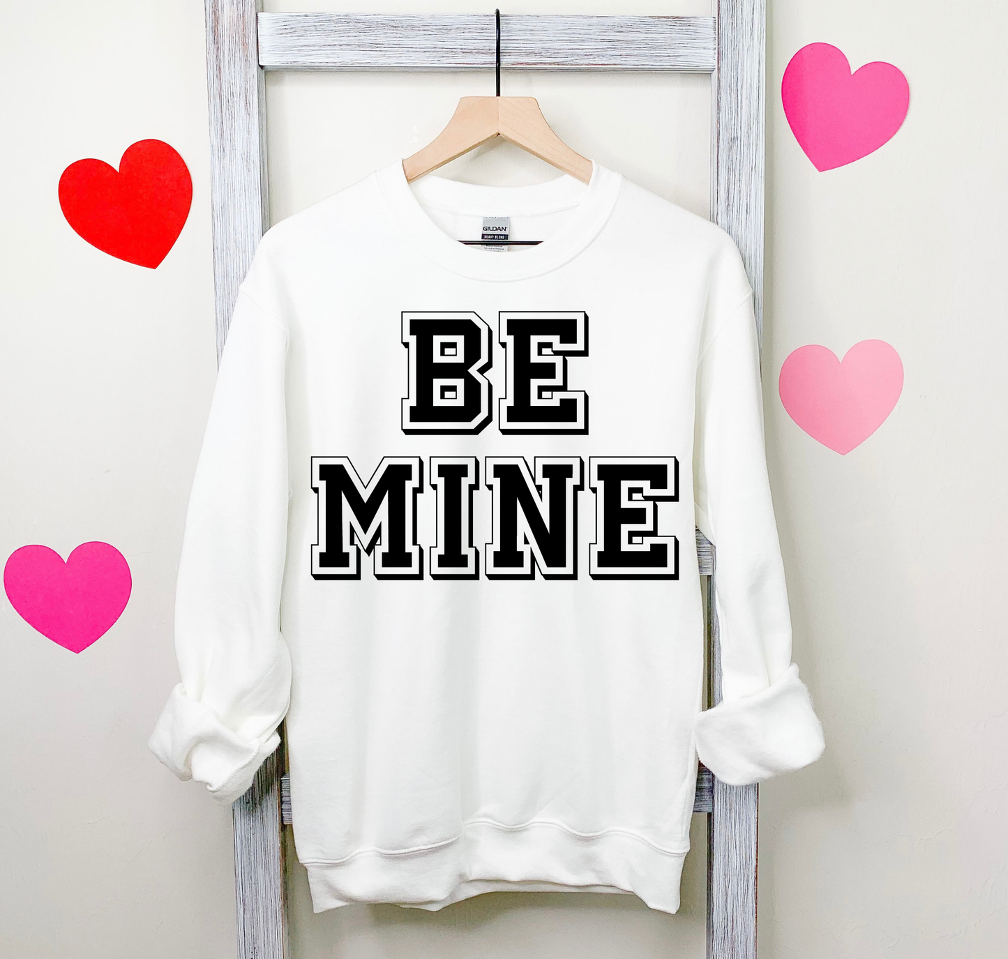 Be Mine Black Letters