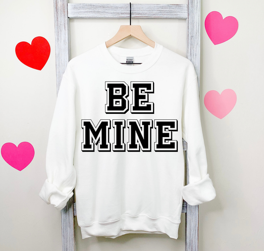 Be Mine Black Letters