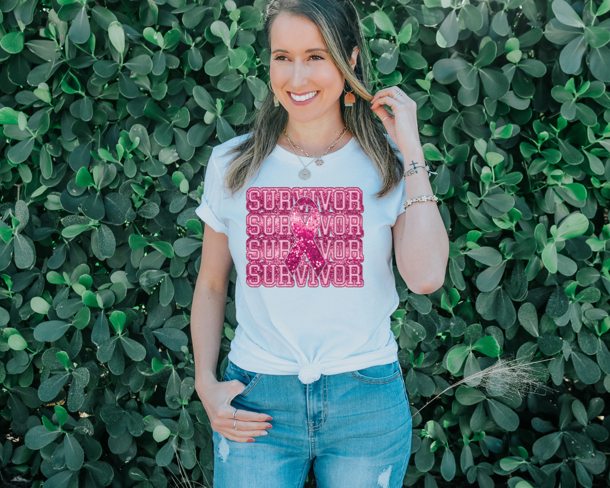 Survivor - faux sequin