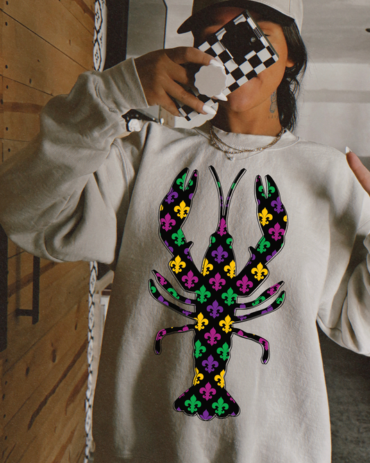 Crawfish Fleur De Lis