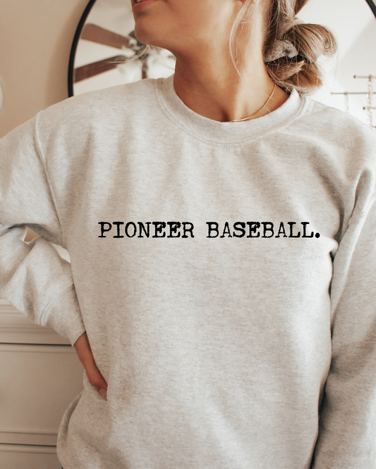 Pioneer Baseball Black Font