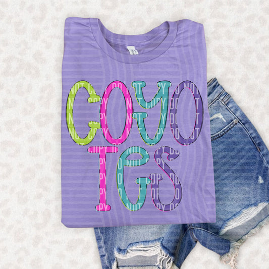 COLORFUL COYOTES