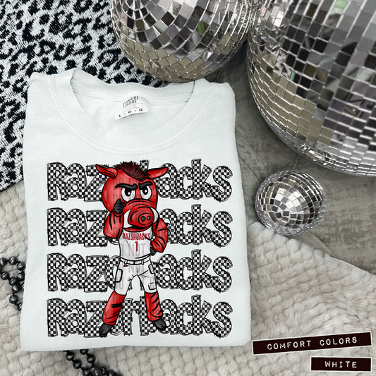 ARKANSAS RAZORBACKS CHECKERS