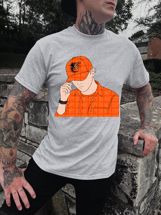 BALTIMORE ORIOLES BASEBALL MAN