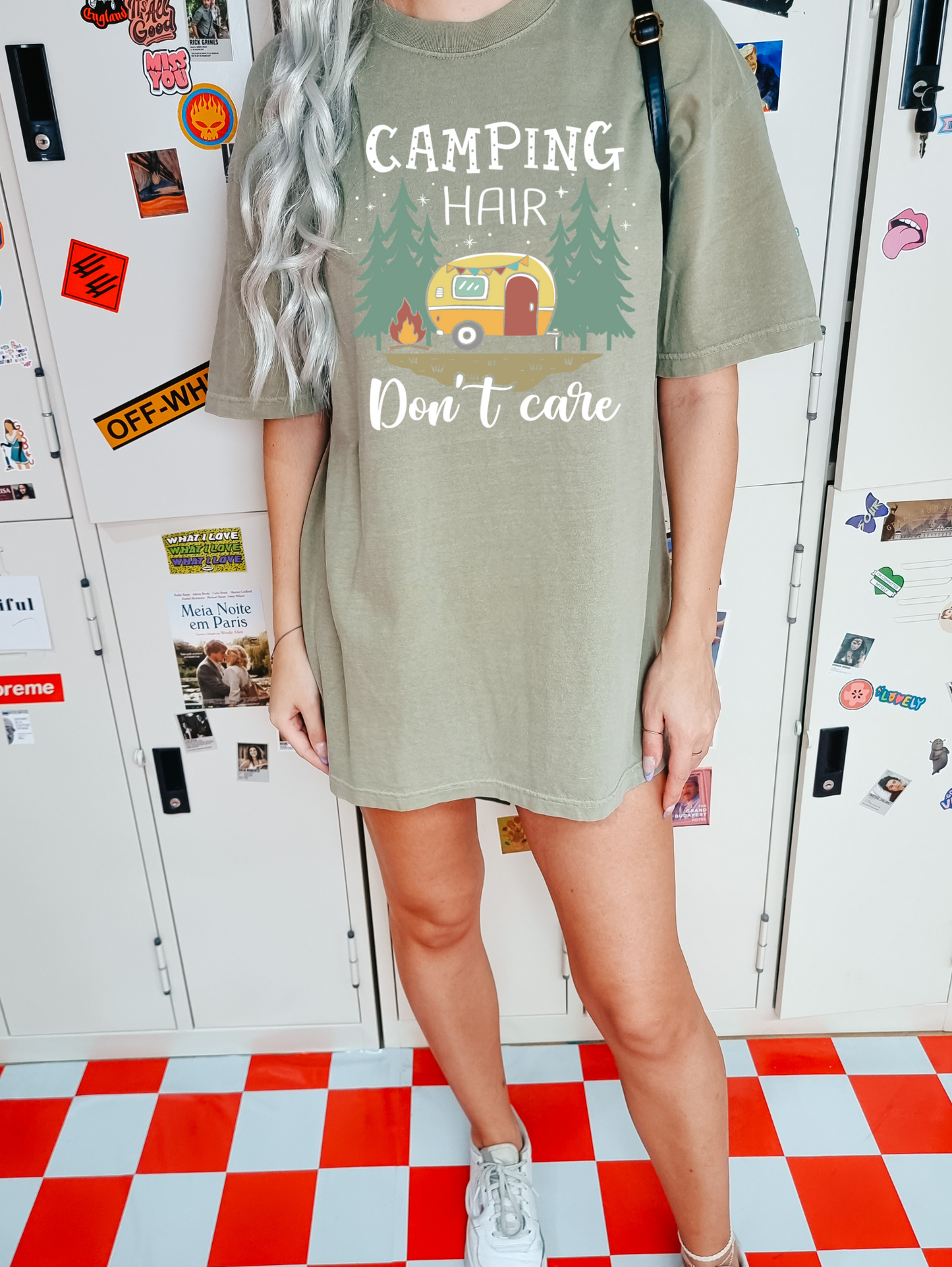 Camping hair don't care