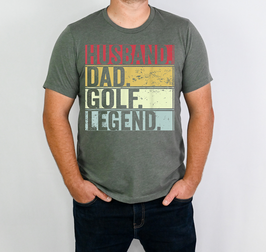 Husband Dad Golf Legend