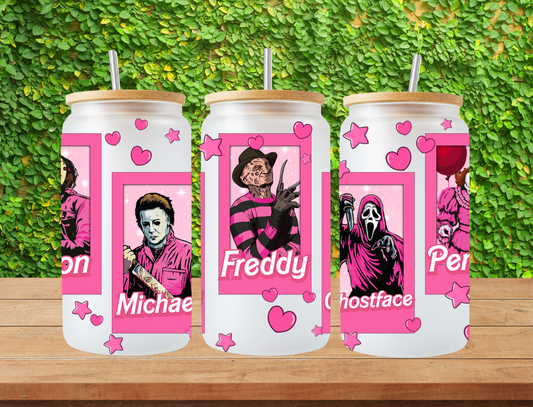 Killers with hearts and stars - UV Libby Wrap