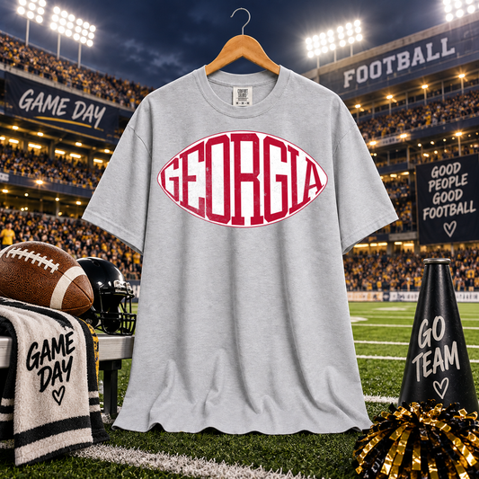 Football Typography Georgia