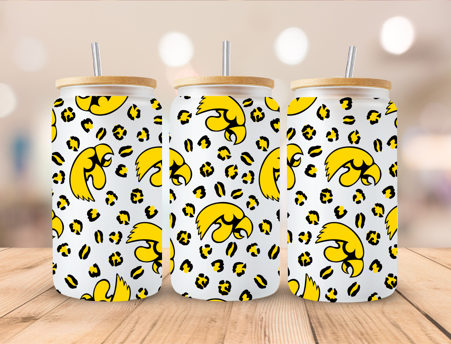 Hawkeyes Leopard - UV Libby Wrap