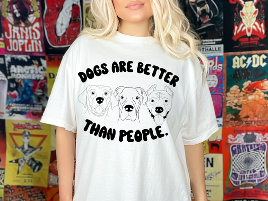 Dogs are better than people