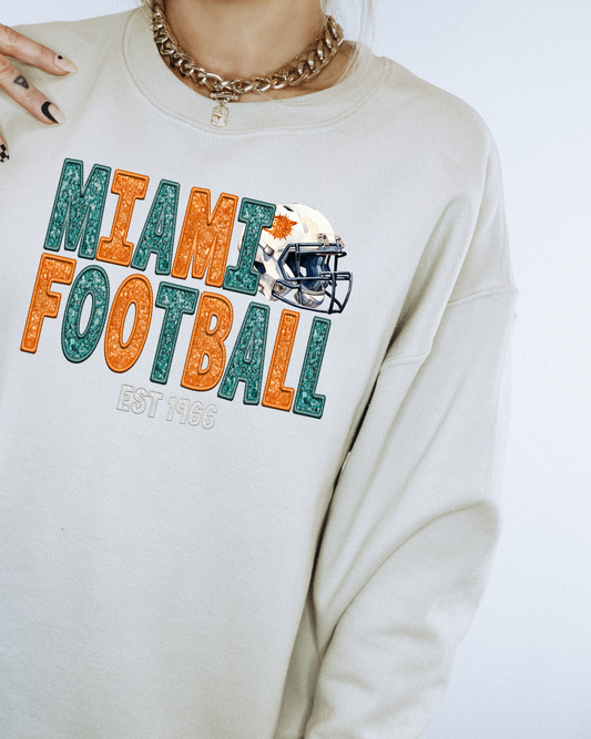 Miami Football Est 1966