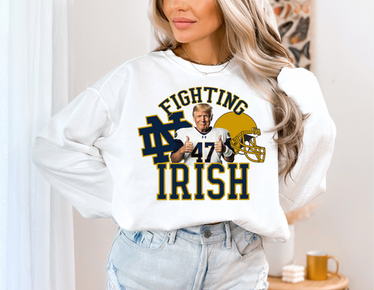 ND Fighting Irish Trump