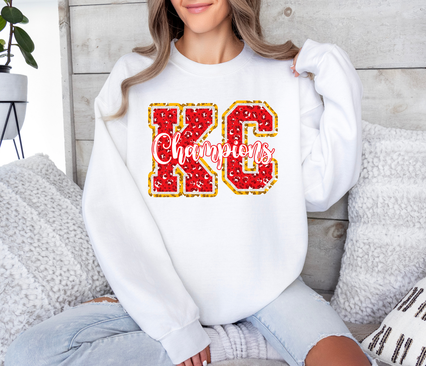 KC Champions (RED/GOLD Leopard)