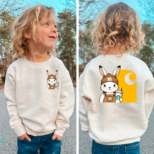 Carhartt Bunny with Coffee-Front