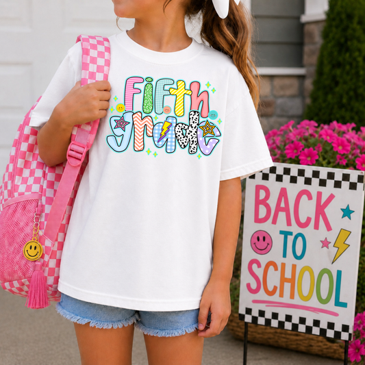 Retro Fifth Grade