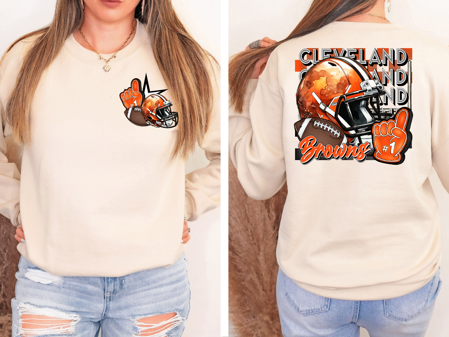 Cleveland Brown's - back