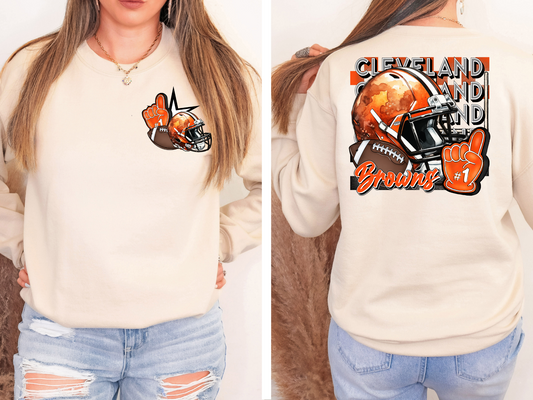 Cleveland Brown's - back