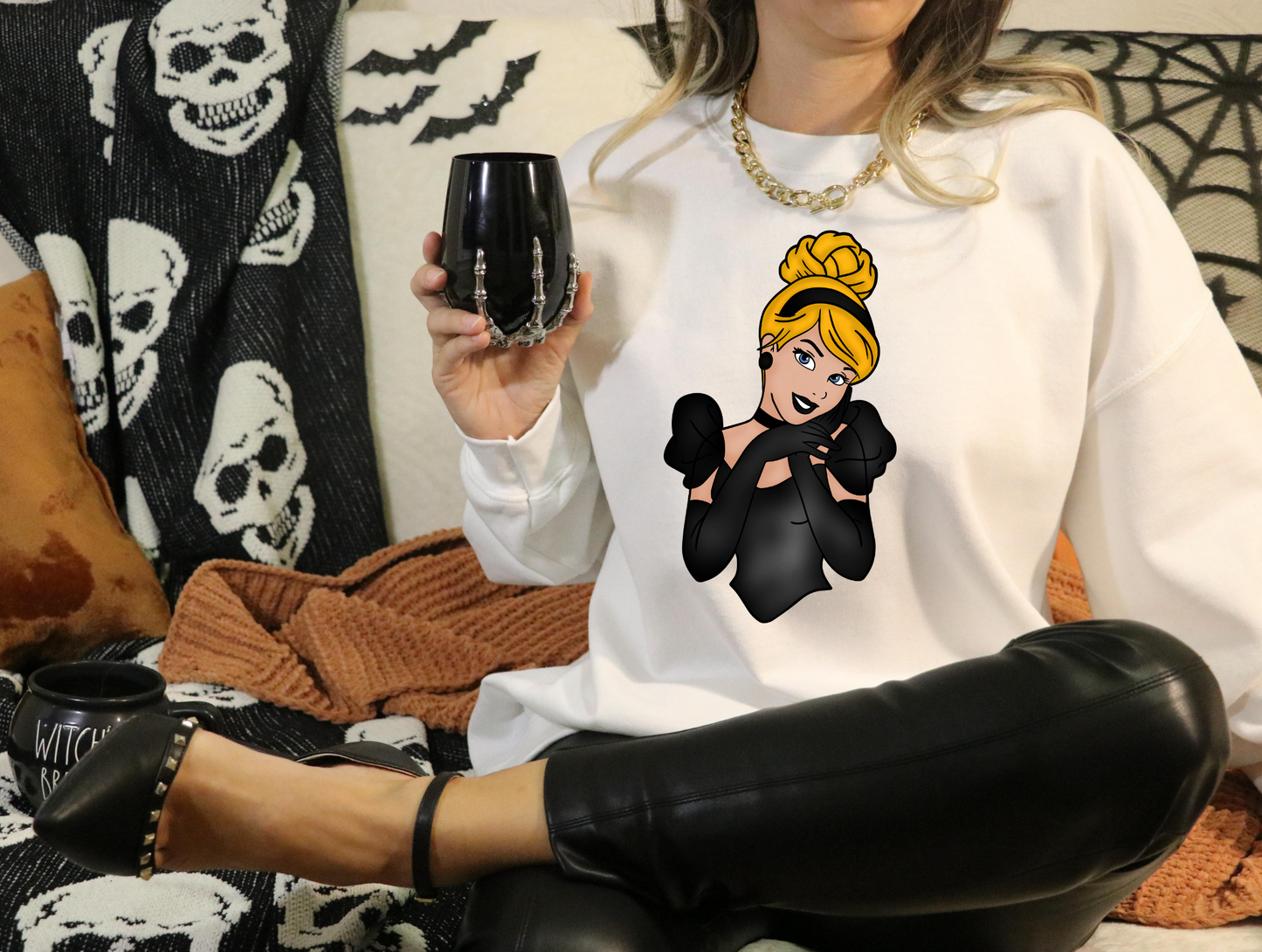 Goth Cinderella blonde