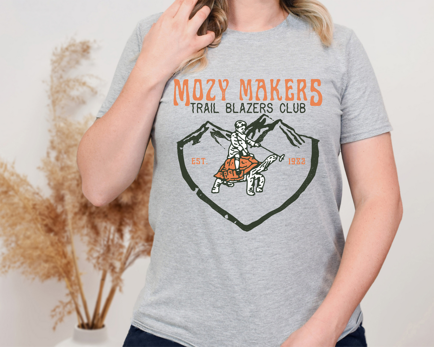 Mozy makers, trail blazing club - orange