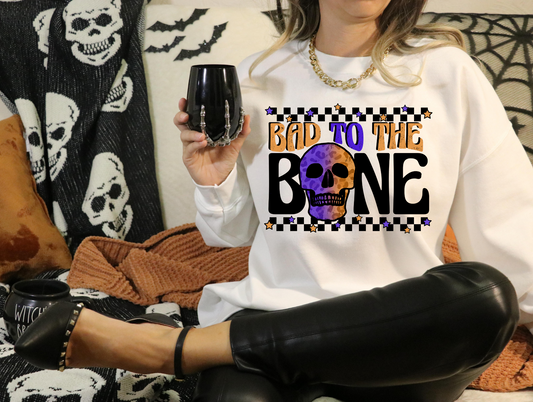 Bad to the bone checkered