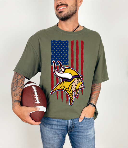 USA Flag Vikings