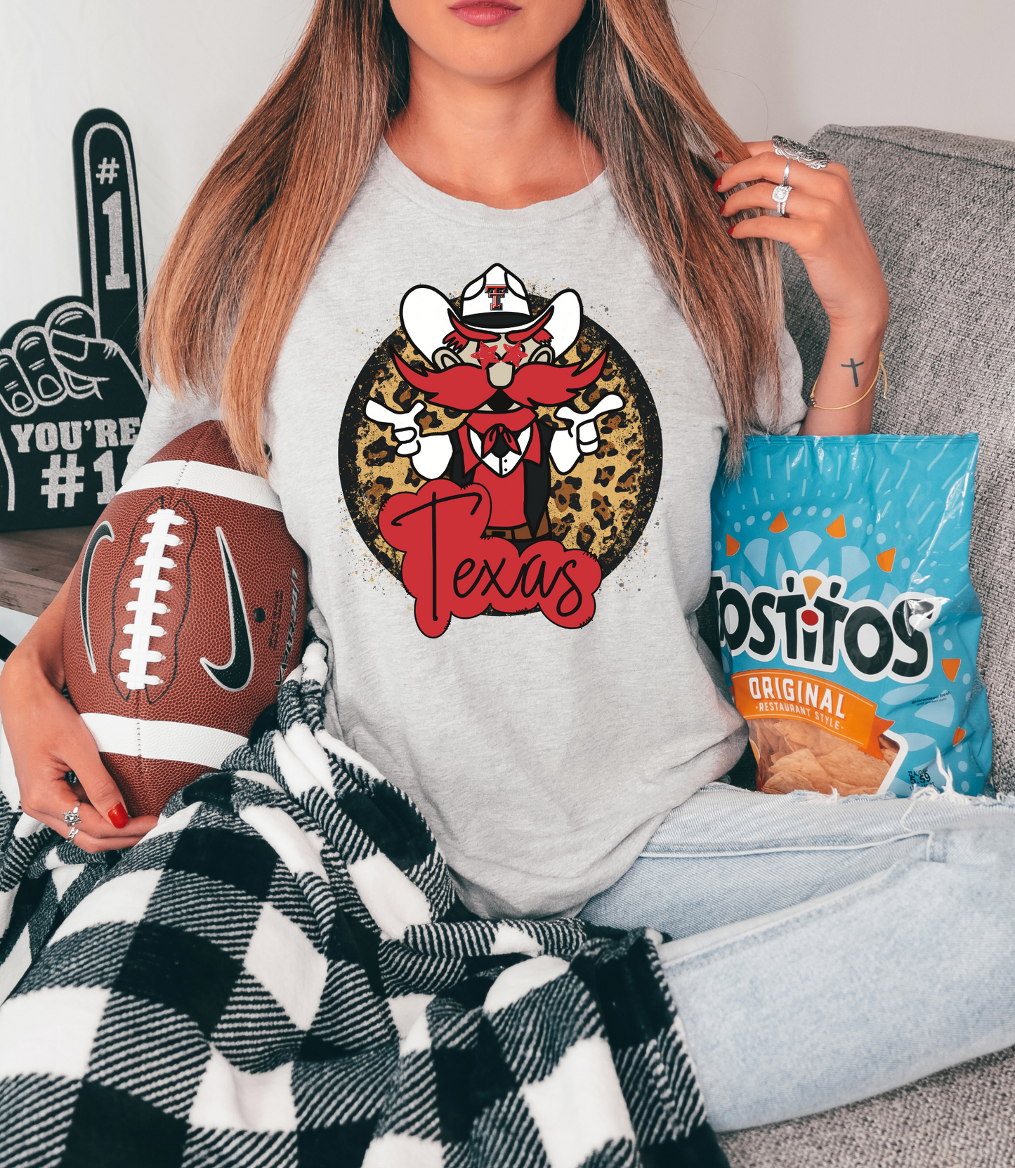 Texas Tech mascot-cheetah print