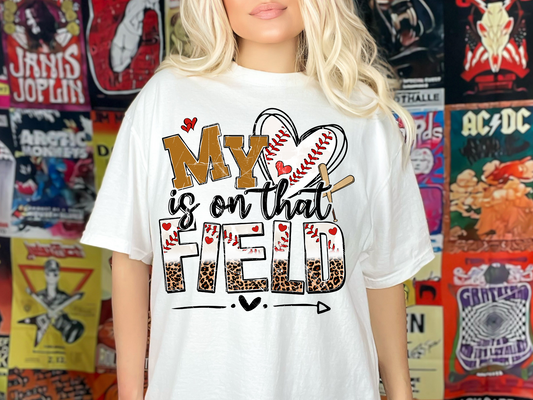 My heart is on that field-baseball