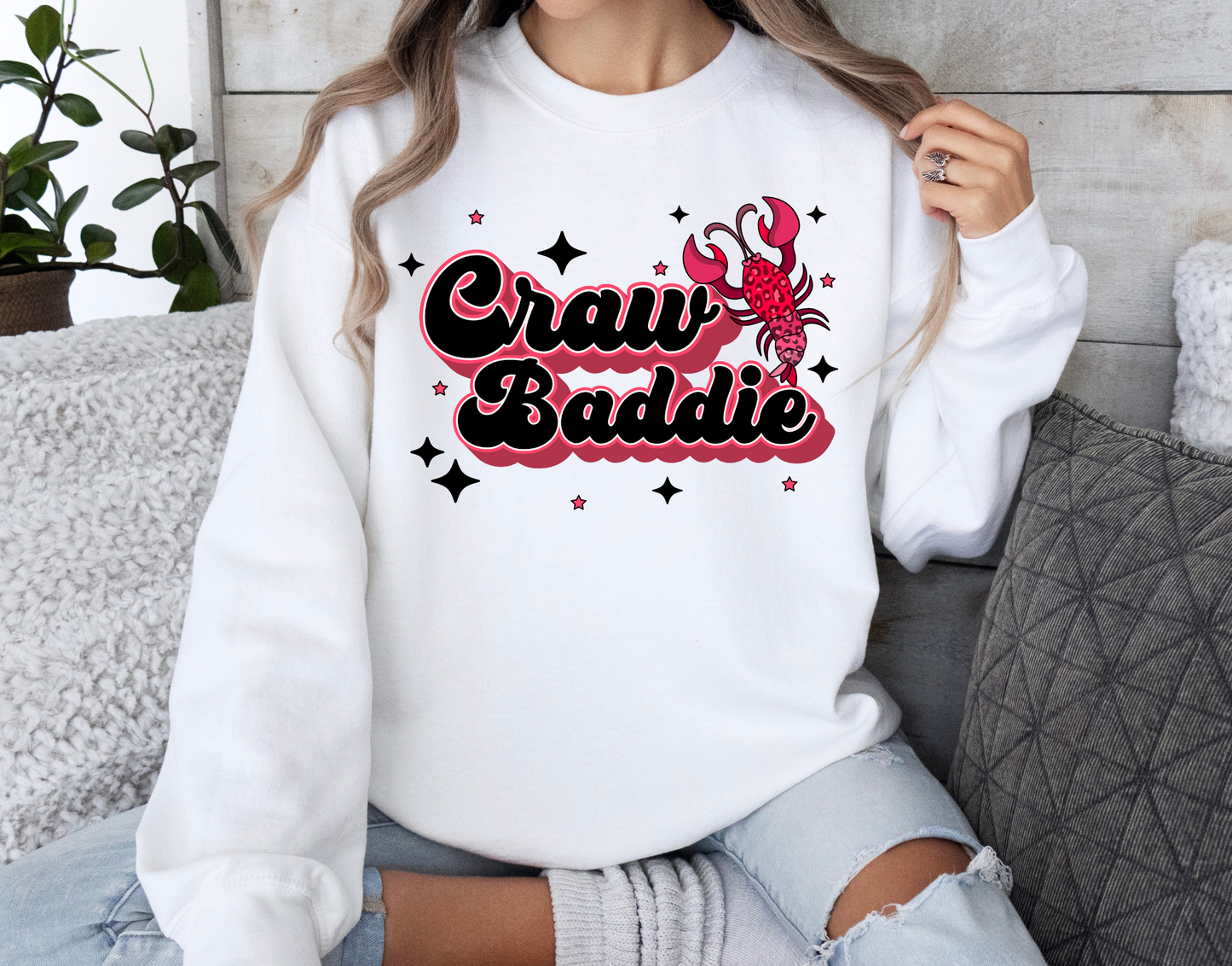 Craw Baddie-Leopard Print Crawfish