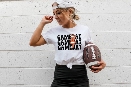 Gameday-Football Lightning Bolt