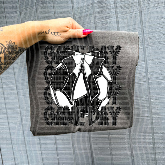 GAMEDAY SOCCER BLACK